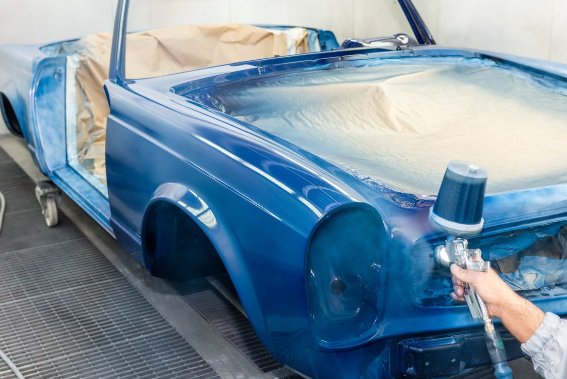 Réparation de la peinture automobile : Faites des retouches de peinture
